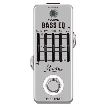 Rowin Guitar Effects Pedal – Noise Gate, Delay, Chorus, Vibrato, Phaser, Flanger, Booster, EQ, Fuzz, Metal, Distortion, and Blues Drive