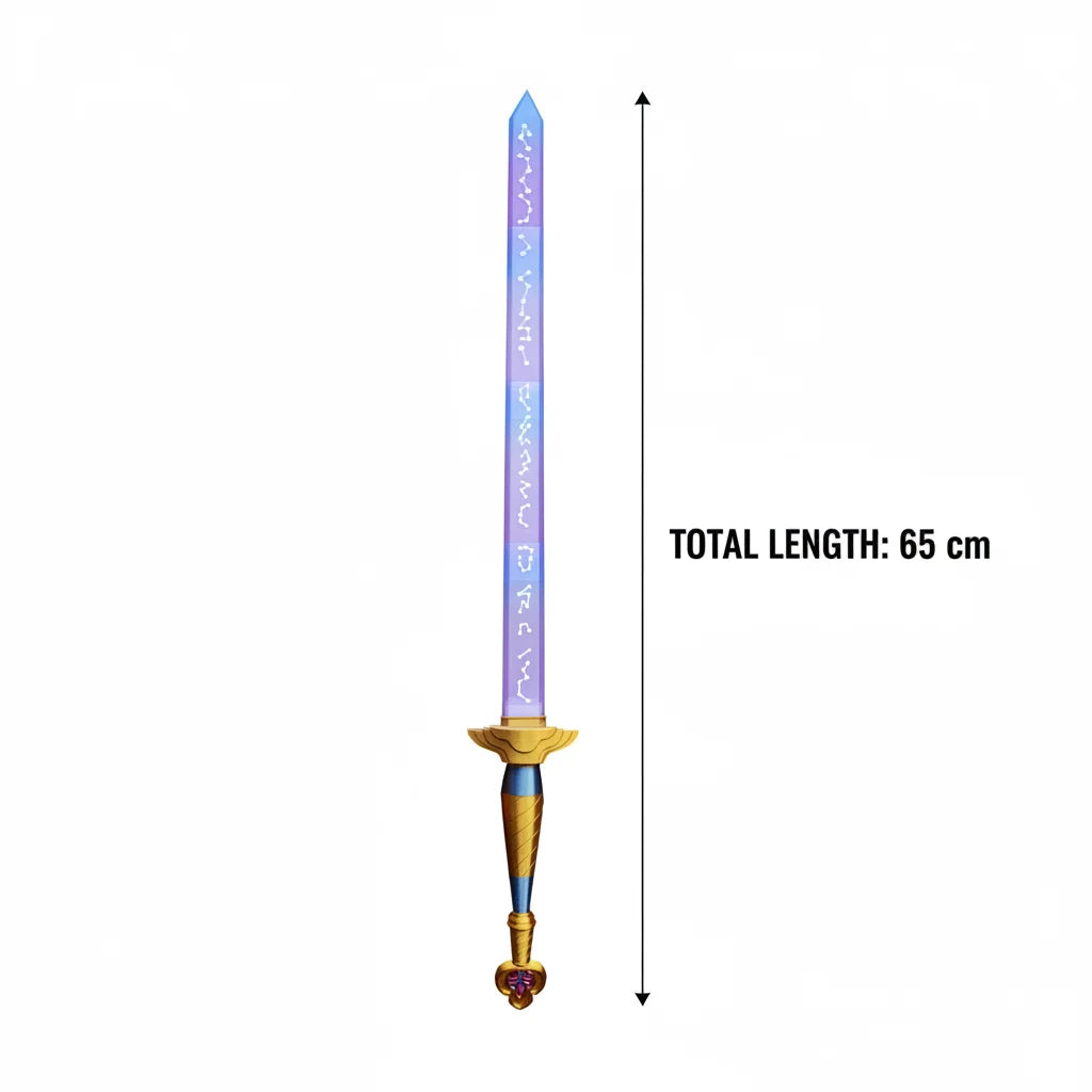Kpop Rumi Sword Cosplay Prop – Demon Hunter Roleplay Outfit Accessory for Men and Women, Halloween and Carnival Costume