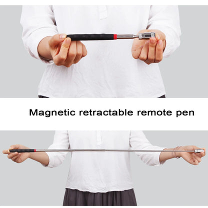 Mini Portable Telescopic Magnetic Magnet Pen - Handy Tool for Picking Up Nuts, Bolts, Extendable Pickup Rod Stick