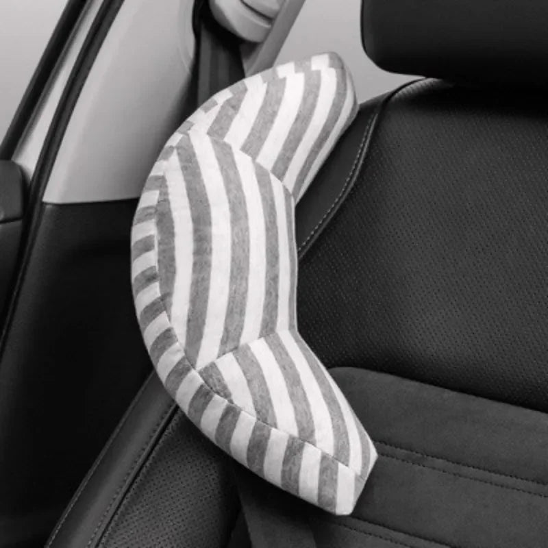 Children's Car Pillow – Neck & Headrest Cushion for Baby Car Seat Belts, Kids Shoulder Safety Strap & Support Headband