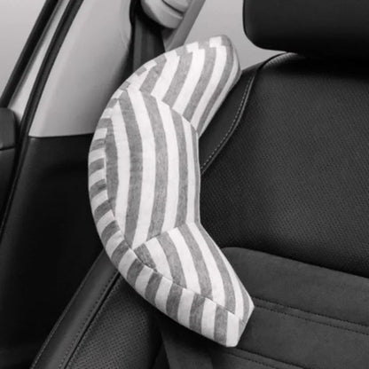 Children's Car Pillow – Neck & Headrest Cushion for Baby Car Seat Belts, Kids Shoulder Safety Strap & Support Headband