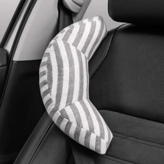 Children's Car Pillow – Neck & Headrest Cushion for Baby Car Seat Belts, Kids Shoulder Safety Strap & Support Headband