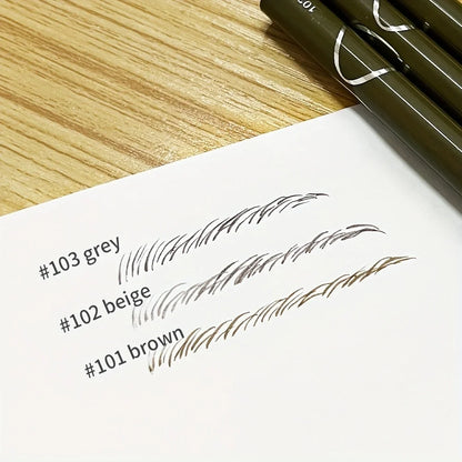 Ultra Fine Eyebrow Pen | 0.008mm Waterproof, Smudge-Proof, Sweat-Proof, Long-Lasting, High Pigmented Liquid Pencil