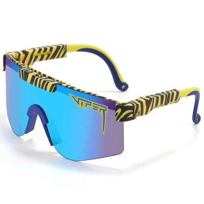 Youth Pit Viper Style Sunglasses – Sporty UV Eyewear for Kids, Teens & Small-Head Adults, Cycling & Driving Shades