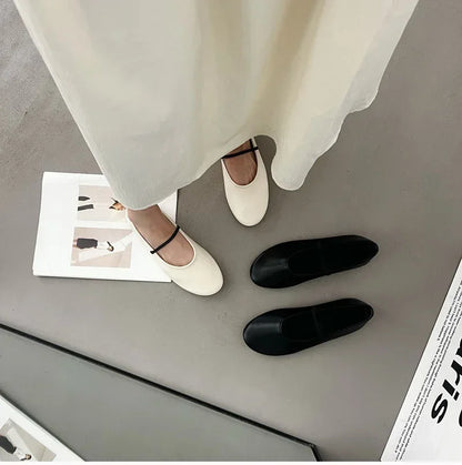 Designer Women’s Flats – Fashionable Slip-On Soft Sole Ballet Shoes, Casual Outdoor Ballerina Shoes for Ladies