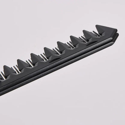 Multifunctional Folding Pocket Comb - Plastic Wide Tooth Beard & Hair Styling Comb for Barber, Salon & Grooming Use