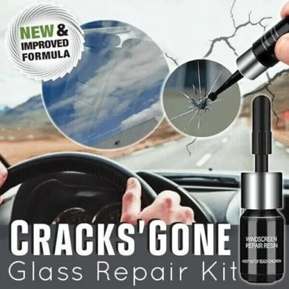 Car Windshield Glass Repair Resin Kit – 3ml Auto Windshield Crack Repair Tool for Vehicle Window Maintenance & Restoration