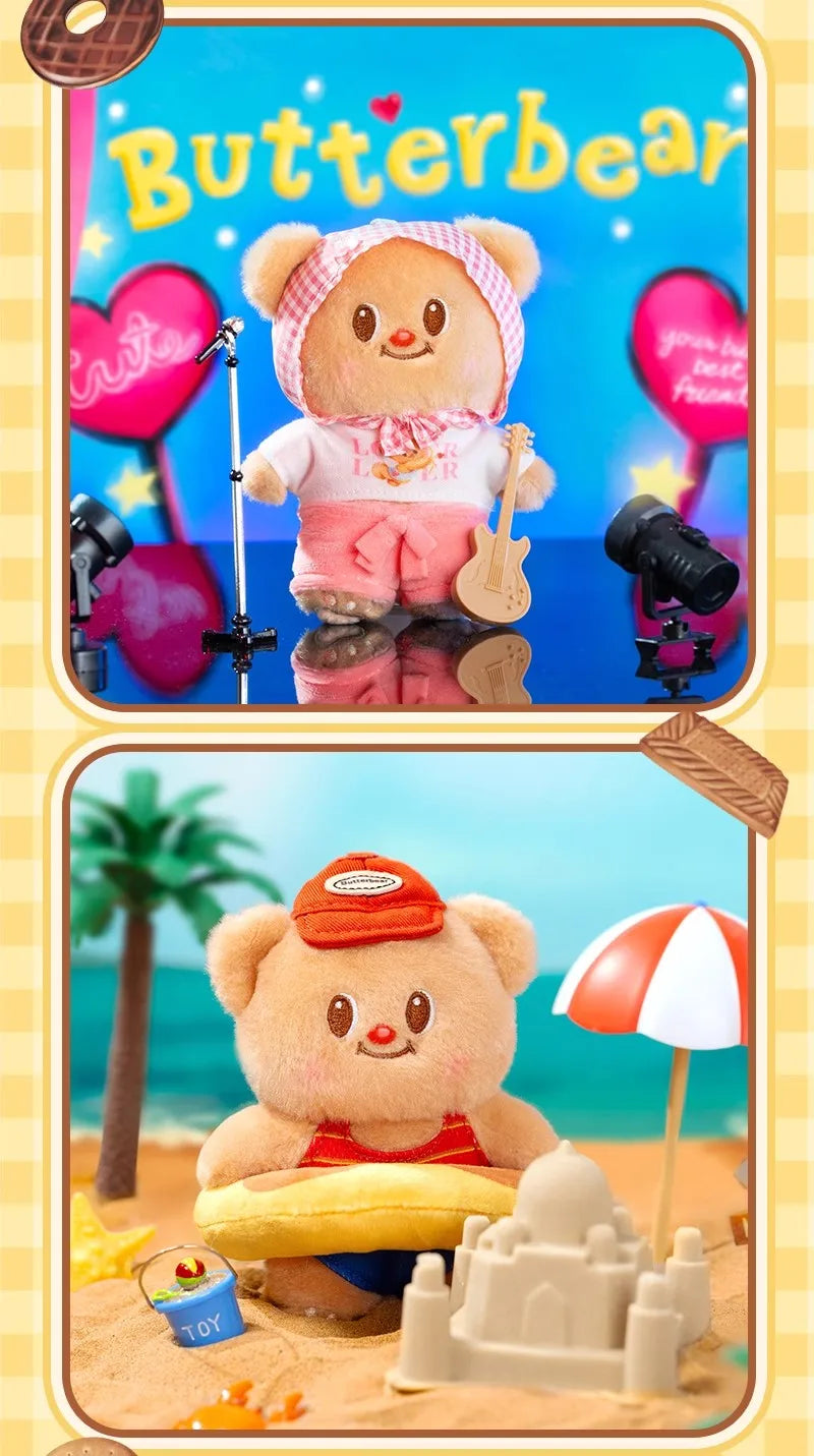 Genuine Butterbear Blind Box Anime Figures – Kawaii Pendant Ornaments & Surprise Gift Decor