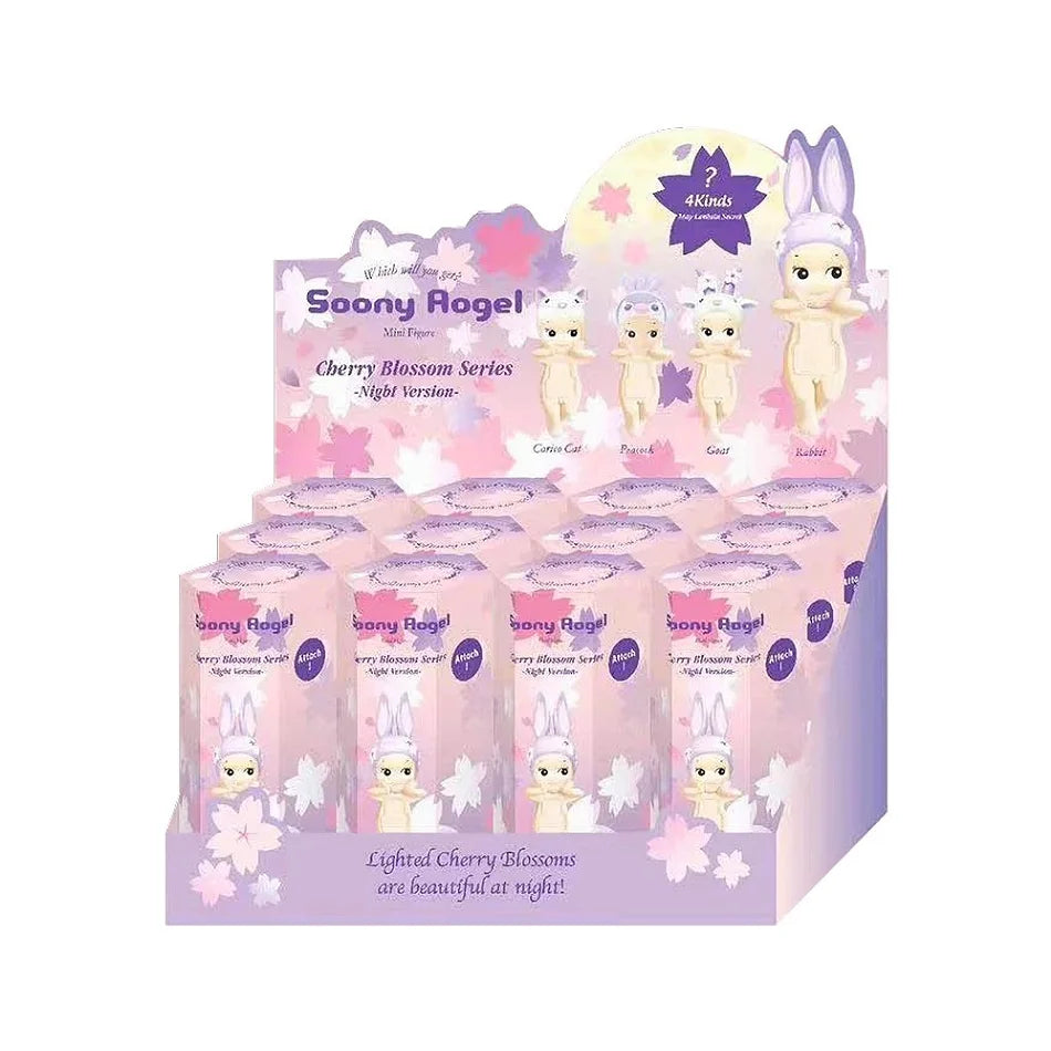 Angel Doll Cherry Blossom Night Series Blind Box | Hippers Action Figure Phone Ornament Gift