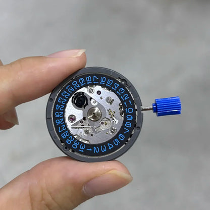 NH35A Premium Automatic Mechanical Watch Movement – High Accuracy Self-Winding 24 Jewels Replacement with Date Wheel (3/3.8/6 O’Clock)
