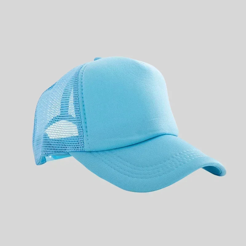 Personalized Logo Trucker Hats - Custom Foam Mesh Baseball Caps for Men & Women, Snapback Sun Hats