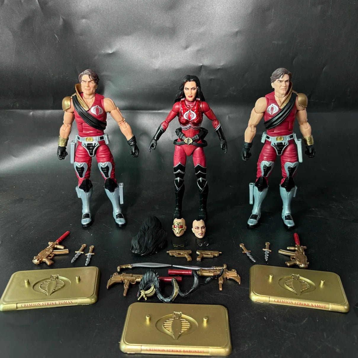 G.I. Joe Classified 6" Action Figures – Dr. Mindbender, Snake Eyes, Dreadnok Torch & Zandar Toy Gift