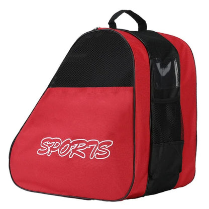 Portable Roller Skates Bag – Large Capacity Breathable Storage for Kids’ Inline & Ice Skates