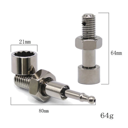 Portable Mini Pipe Smoking Set – Zinc Alloy Detachable Screw Metal Pipe for Smoking