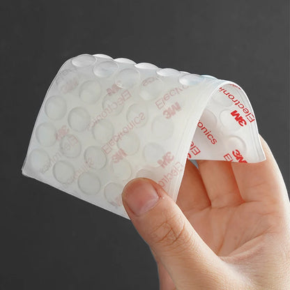 100Pcs Self-Adhesive Silicone Furniture Bumpers - Rubber Door Stoppers, Cabinet Dampers & Protective Cushion Pads, 6/8/10mm