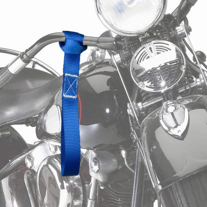 Soft Loop Tie-Down Straps — Multipurpose Securing Straps for ATV, Motorcycles, Scooters, Dirt Bikes & Luggage