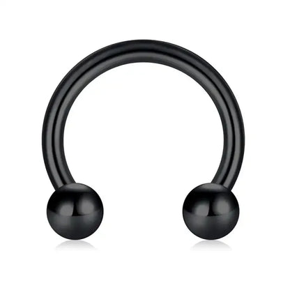 Stainless Steel Nose & Septum Rings – 12G/14G/16G/20G Piercings for Women & Men, Helix & Body Jewelry