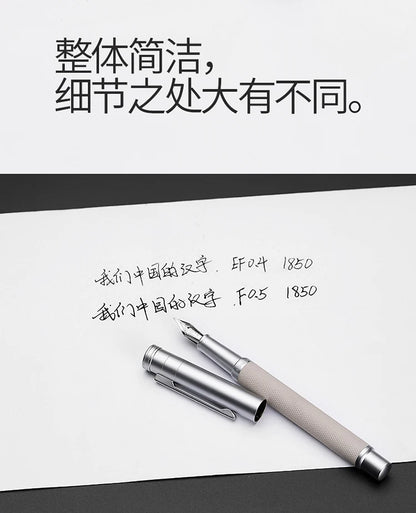 LT Hongdian Titanium Black Forest Calligraphy Pen — Student & Business Ink Pen with Gift Box