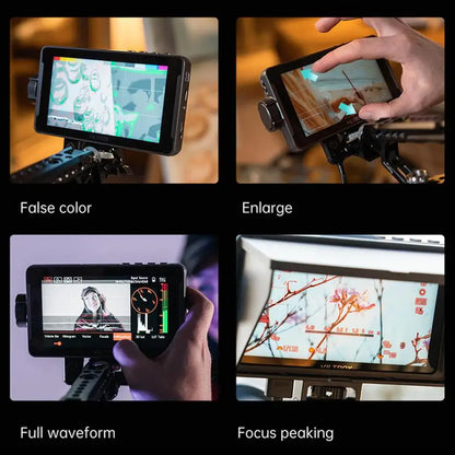 VILTROX DC-550 Pro 5.5" 4K Field Monitor - 1920×1080 HDMI Touchscreen Display with 3D LUT for Professional Video Production