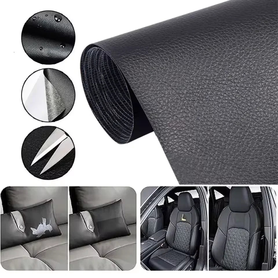 Waterproof Leather Repair Patch - Scratch-Resistant Self-Adhesive Tape for Sofa & Chair Repair