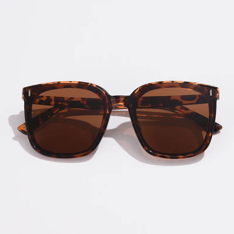 Fashion Polarized Sunglasses for Women & Men, Trendy Square UV400 Protection Eyewear, Streetwear Sun Glasses