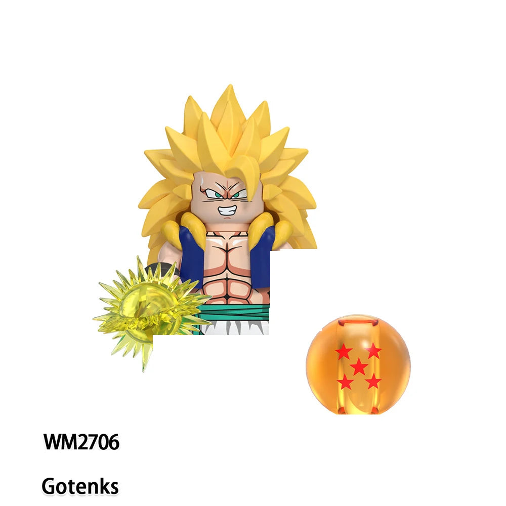 BANDAI Dragon Ball Mini Program Dolls – WM6182/WM6183/WM6184 Anime Adventure Action Toy & Puzzle Gift for Kids