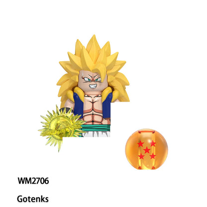 BANDAI Dragon Ball Mini Program Dolls – WM6182/WM6183/WM6184 Anime Adventure Action Toy & Puzzle Gift for Kids