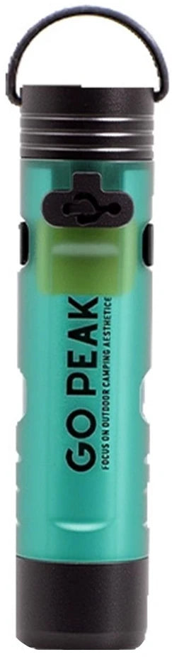 GOPEAK Mini LED Keychain Flashlight – Portable Pocket Clip Light for Outdoor Use, Emergency, Camping & Disaster Relief