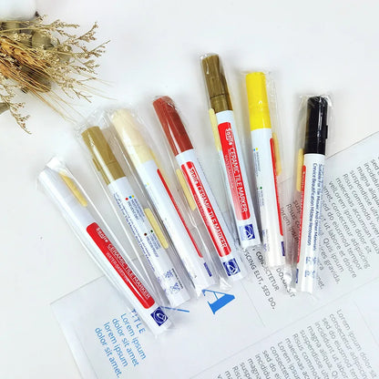 PC Ceramic Tile Gap Color Repair Pen - Waterproof and Anti-Mildew Whiteboard Pen for Bathroom Wall and Floor Tiles
