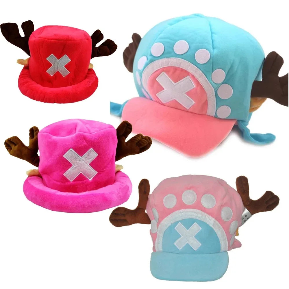 One Piece Tony Tony Chopper Plush Doll – 35cm Anime Figure, 4 Styles Stuffed Toy for Kids, Bedroom Decor & Xmas Gift