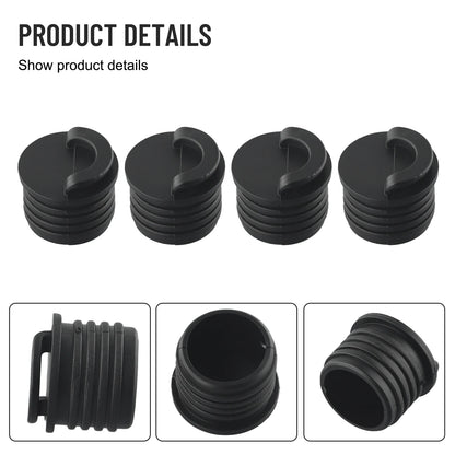4-Pack Kayak Drain Plugs – 3.5 cm/1.20 inches for Canoe, Boat, and Bung Drain Holes, Practical Replacement Parts