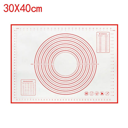 UNTIOR Silicone Baking Mat – Non-Stick Kneading & Dough Mat for Pizza, Cake, and Cooking Bakeware