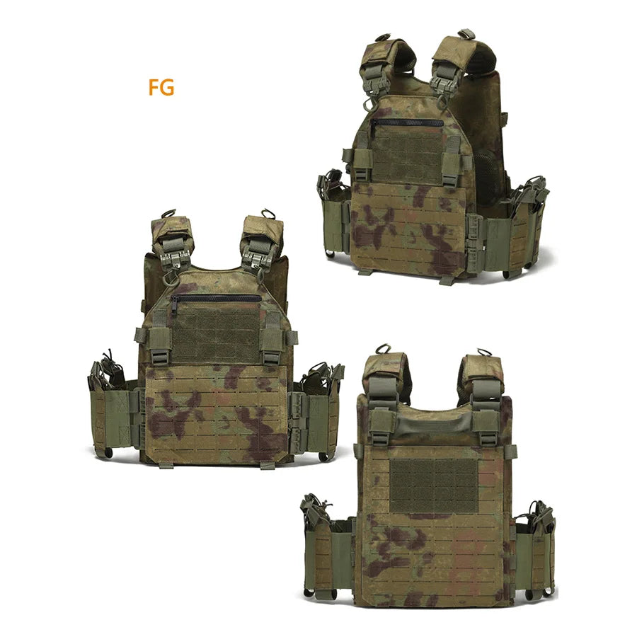 Outdoor Training Vest – Multi-Functional Waterproof MOLLE Expansion Quick-Release Wear-Resistant Tactical Vest