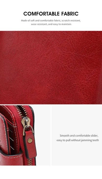 Retro Hollow-Out Short Purse for Women – Multi-Card Zipper Wallet, European & American Fashion Design