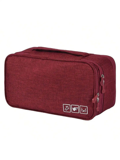 High-Quality Oxford Cloth Underwear Storage Bag – Travel Bra Organizer for Autumn and Winter