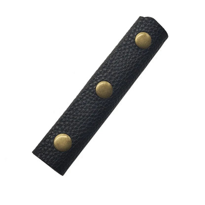Soft Luggage Shoulder Strap Pad - Protective Leather Grip Cover for Suitcase, Stroller & Travel Bags