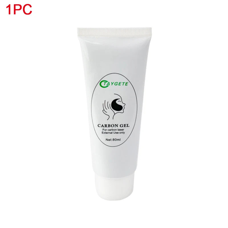 Carbon Cream Black Gel for ND YAG Laser – Skin Peeling, Rejuvenation, Whitening & Deep Cleansing Face Cream