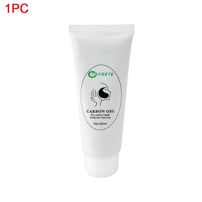 Carbon Cream Black Gel for ND YAG Laser – Skin Peeling, Rejuvenation, Whitening & Deep Cleansing Face Cream