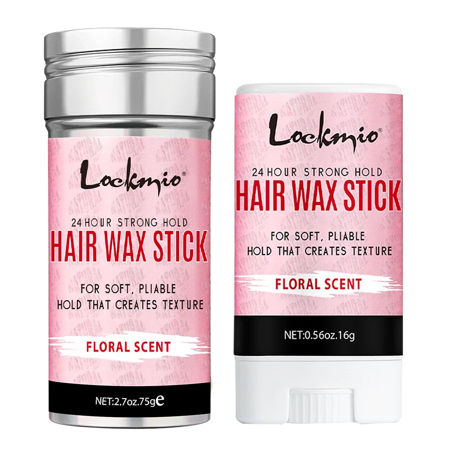 Professional Styling Wax for Women – Anti-Frizz Pomade, Smoothing Hair Mud, Messy Hair Control Rod for Natural Wigs