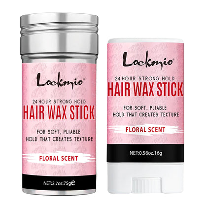 Professional Styling Wax for Women – Anti-Frizz Pomade, Smoothing Hair Mud, Messy Hair Control Rod for Natural Wigs