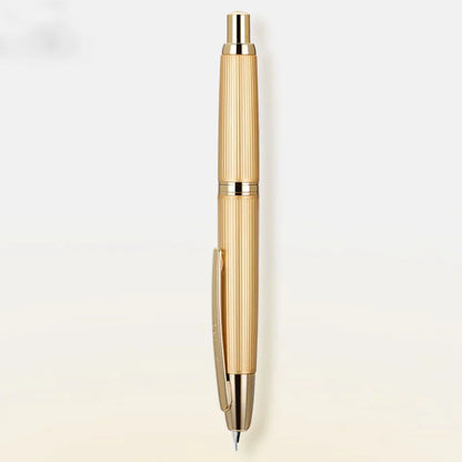 JinHao 10 Matte Black Fountain Pen — F/EF Nib Writing Pen for Office, School & Gifts