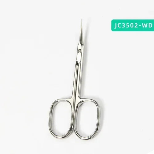 Stainless Steel Cuticle Scissors - Professional Nail Nipper Trimmer Manicure Tool