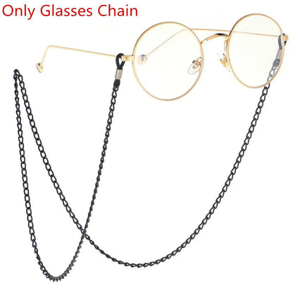 New Fashion Women's Eyeglass Chain - Hollow Star & Pearl Beaded Lanyard for Sunglasses & Reading Glasses, Neck Strap Holder