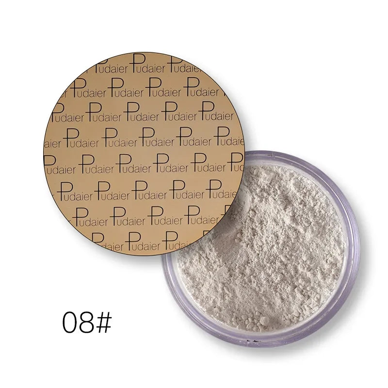 Matte Loose Setting Powder – Oil-Control Mineral Face Concealer, Bronzer & Contour for Dark Skin