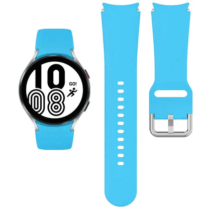 Samsung Galaxy Watch Silicone Band - 20mm Replacement Strap for Galaxy Watch 4, 5, 6, 5 Pro and 6 Classic 40mm–47mm Models