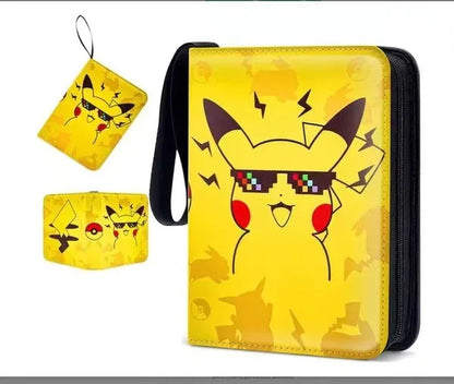 NEW Pokémon Card Album — 400pcs Binder Zipper PU Leather Storage Book for Anime Card Game Collection