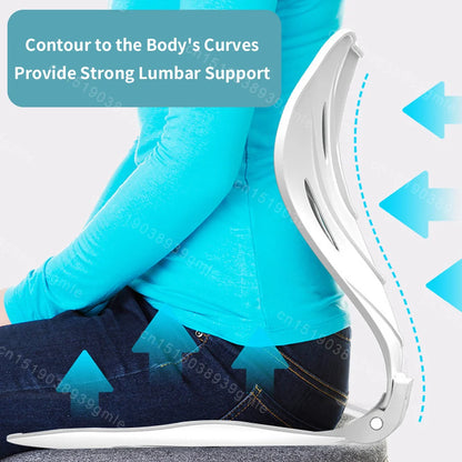 Ergonomic Waist Protection Cushion — Foldable Back Support for Pain Relief, Anti-Hunchback Posture Correction