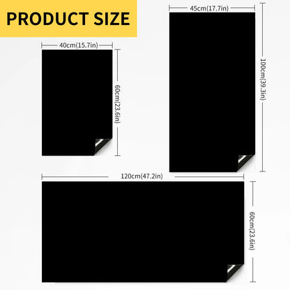 Magnetic Dry Erase Chalkboard Contact Paper – Soft Whiteboard Wall Sticker for Home Office & Teaching