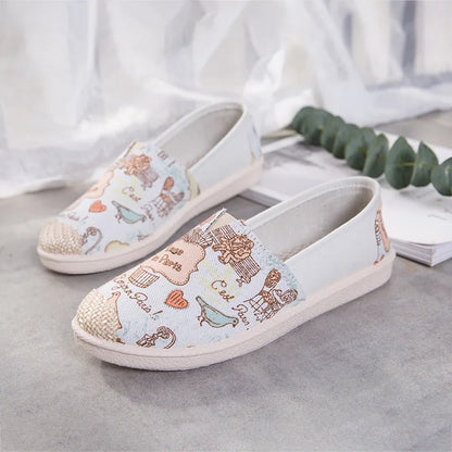 Women’s Summer Mesh Flat Shoes - Breathable Lightweight Slip-On Loafers & Casual Comfort Sneakers