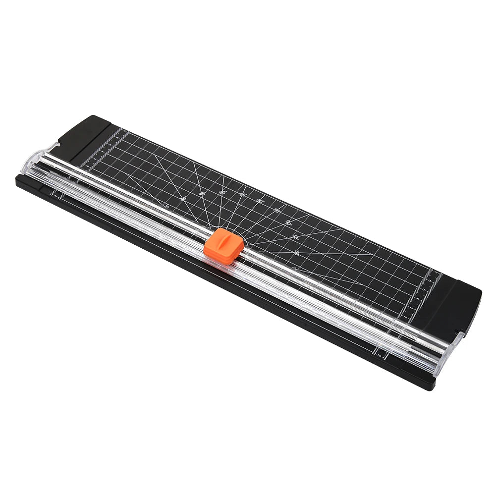 A4/A5 Paper Cutting Guillotine – Lightweight Paper Cutter with Pull-Out Ruler for Photos & Scrapbooking